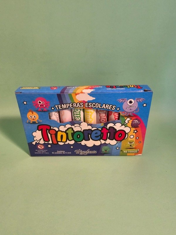 Producto - Tempera x10 Colores Surtidos