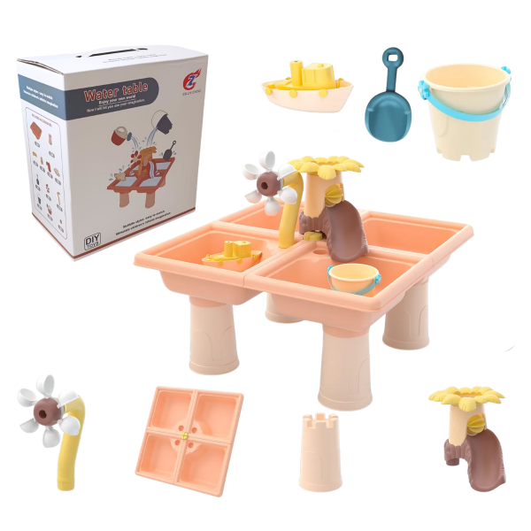 Producto - NT-1006 MESA ENCASTRABLE DE AGUA Y ARENA CON ACCESORIOS