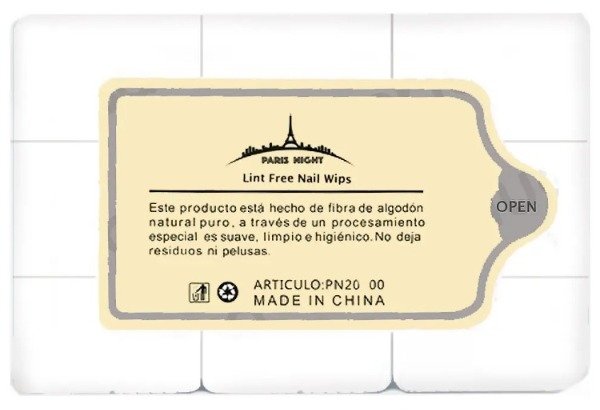 Producto - WIPES SIN PELUSA 1000pcs- PARIS NIGHT