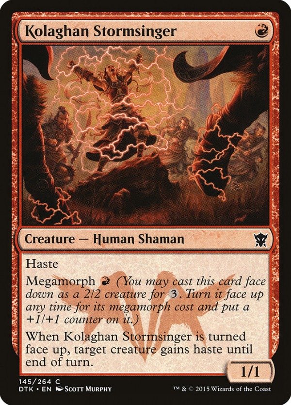 Producto - Kolaghan Stormsinger  Dragons of Tarkir