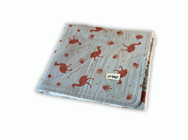 Producto - Choique gris- bordó - crudo