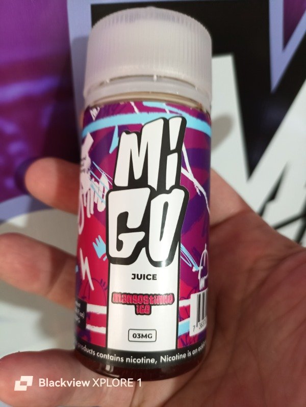 Producto - LIQUIDO MIGO (100 ML) - MANGOSTINHO ICE- MANGOTEEN ICE  3MG