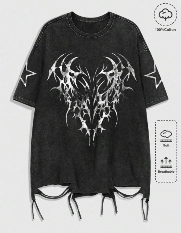 Producto - Remera tribal heart alt