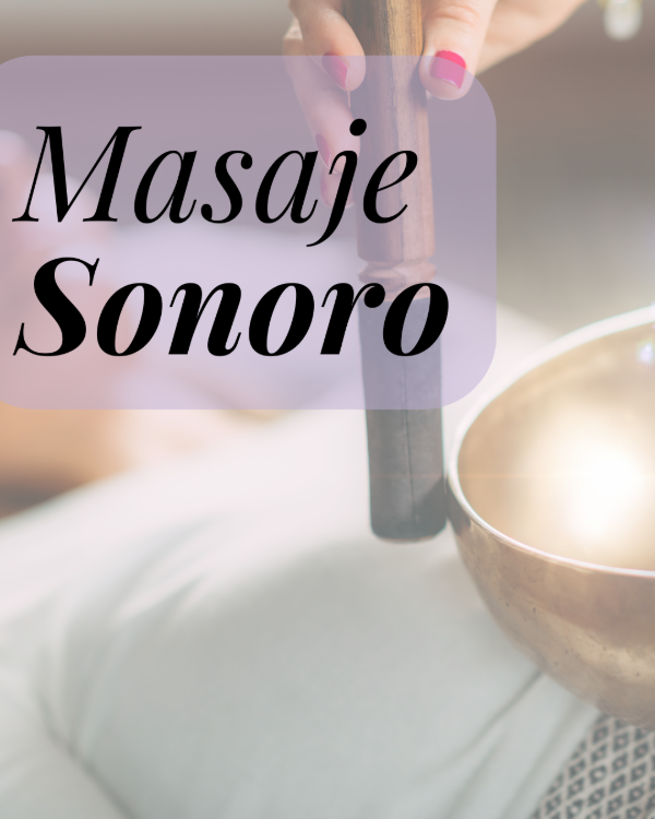 Producto - Sesión presencial de Masaje vibracional y sonoro