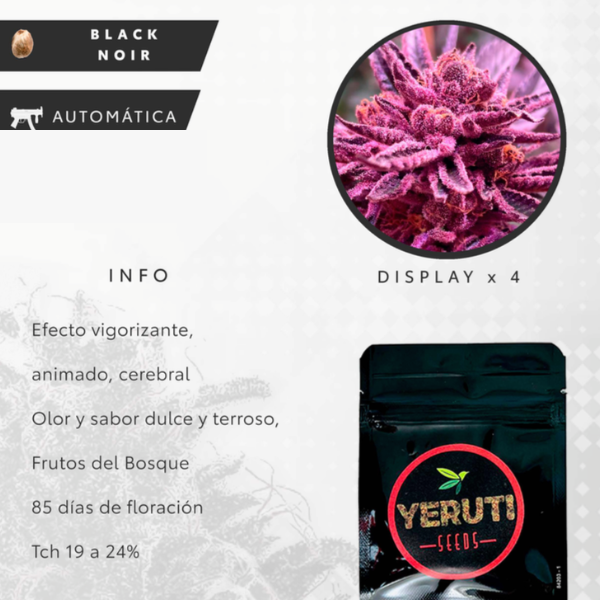 Producto - SEMILLA YERUTI BLACK NOIR