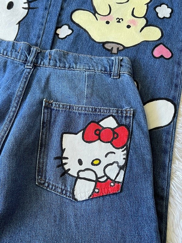 Pantalón baggy custom talle 38 — imagen 4