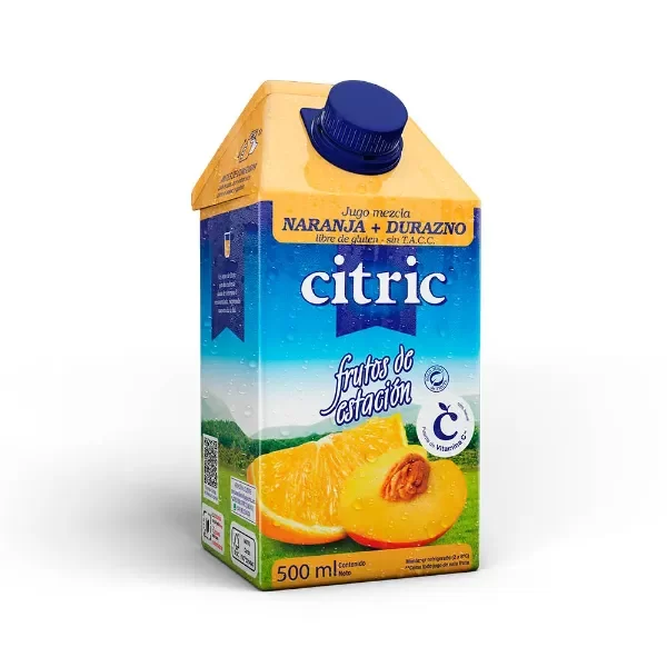Producto - Jugo de Naranja-Durazno Citric 500ml