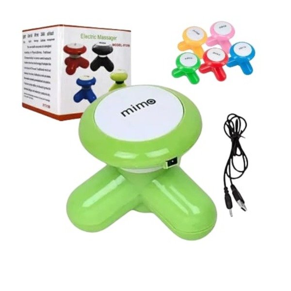 Producto - Mini Masajeador Portátil Mimo USB - Relajación de Mano y Cuerpo