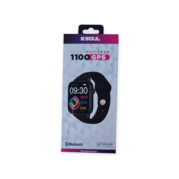 Producto - Smartwatch Soul Evo 1100 Gps Función Llamada Negro