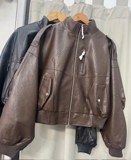 Producto - Campera over ecocuero