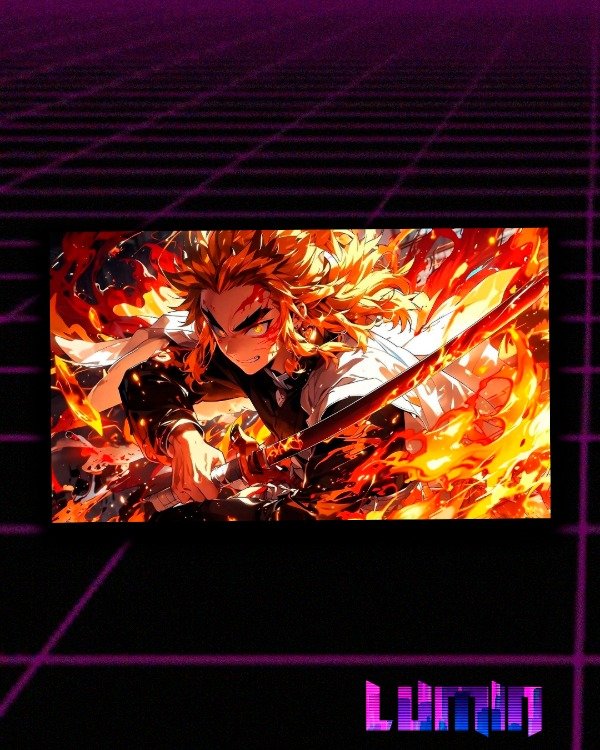 Producto - Cuadro Demon Slayer Rengoku