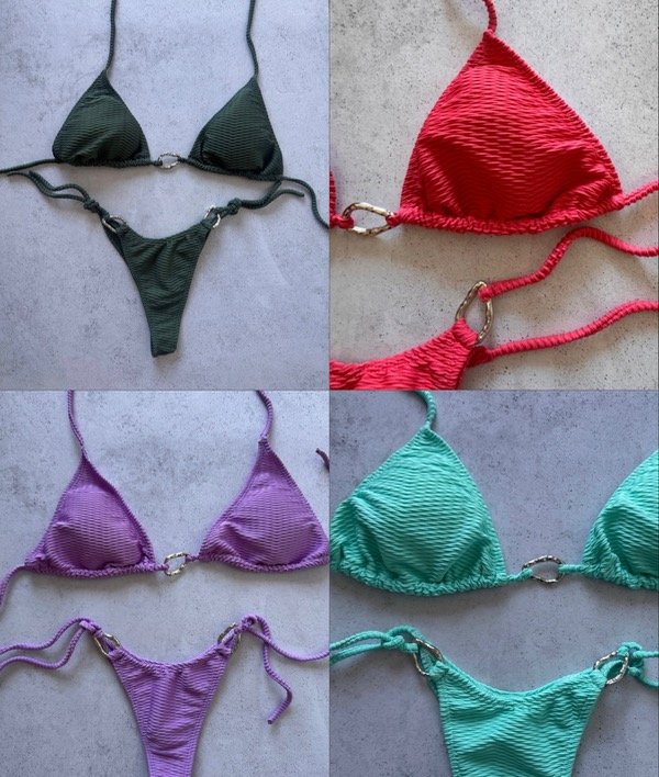 Producto - Bikini AVIO TEXTURADA I Colores