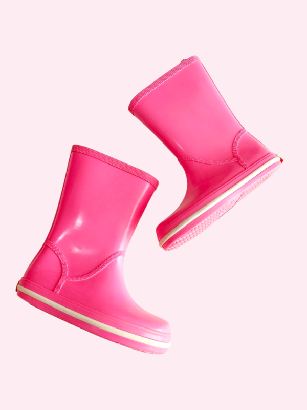Producto - Botas de lluvia rosa chicle Mimo Talle 24/25