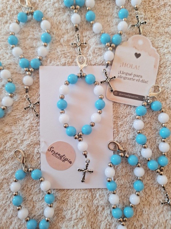 Producto - Denario celeste y blanco