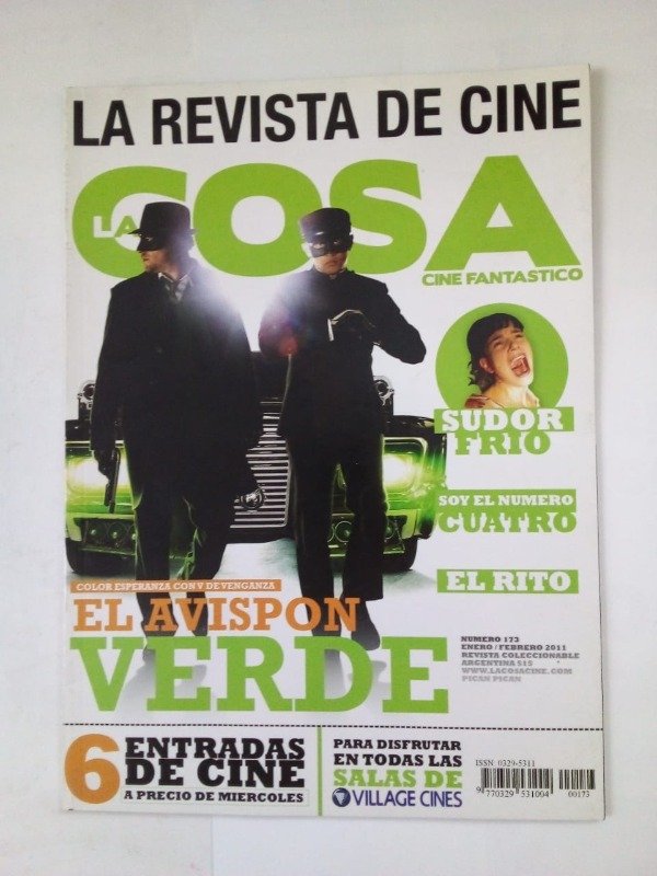 Producto - La cosa #173 - Enero Febrero 2011 - Avispón verde Sudor frío