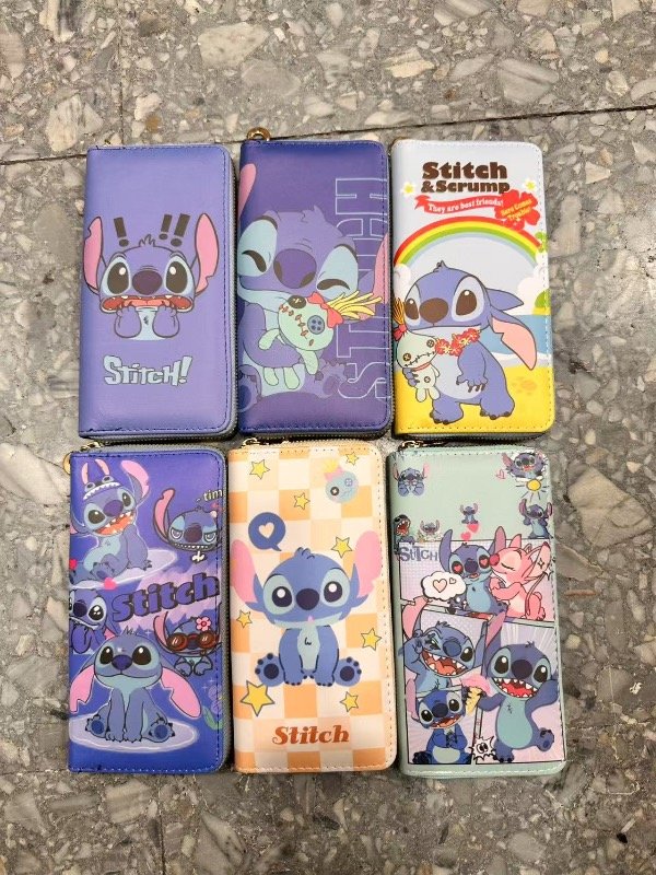 Producto - Billetera larga stich con cierre