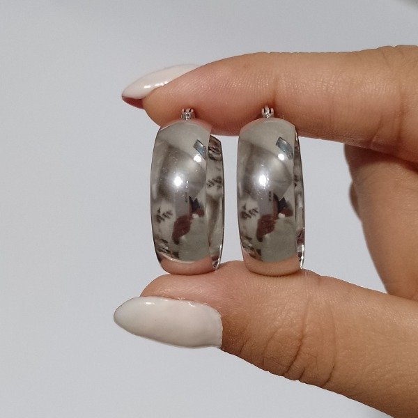 Producto - Argollas cubanas 2,5cm AQ 40195