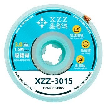 Producto - malla desoldante XZZ 3015 3MM 1.5M