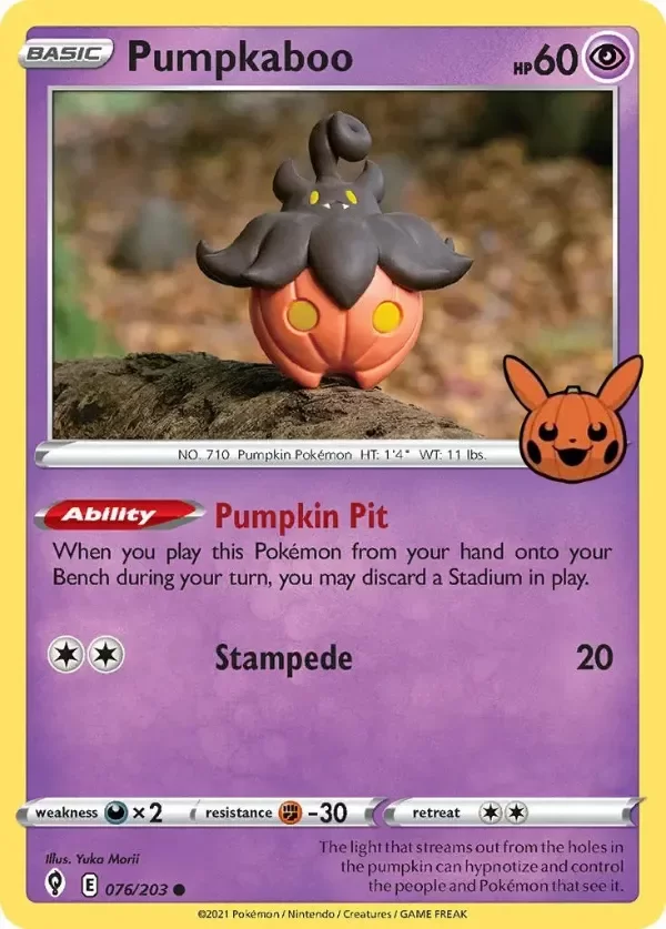 Producto - Pumpkaboo 076/203 - Trick or Trade