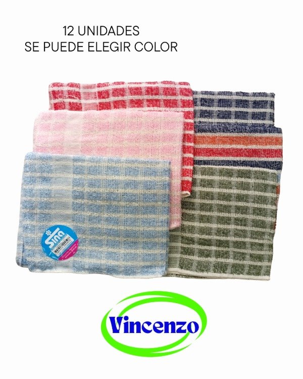 Producto - 12 REPASADORES COCINA