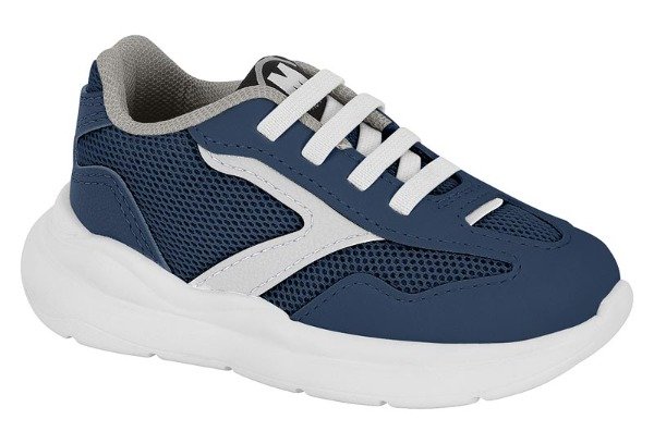 Producto - ZAPATILLA MOLEKINHO AZUL/BLANCO CORDON ELASTICO