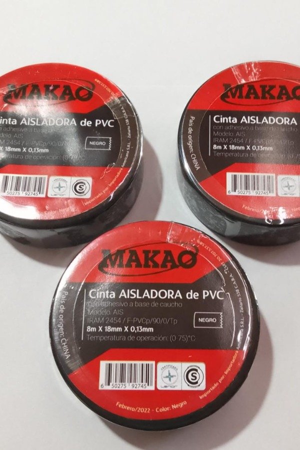 Producto - CINTA AISLADORA MAKAO GRANDE