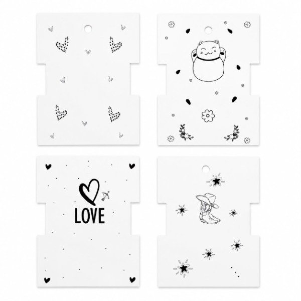 Producto - Tags para Pulseras y Scrunchies x12