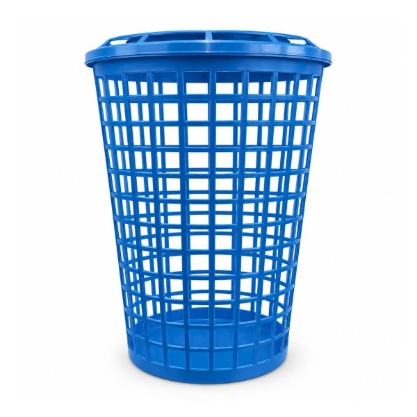 Producto - CESTO CALADO REDONDO AZUL