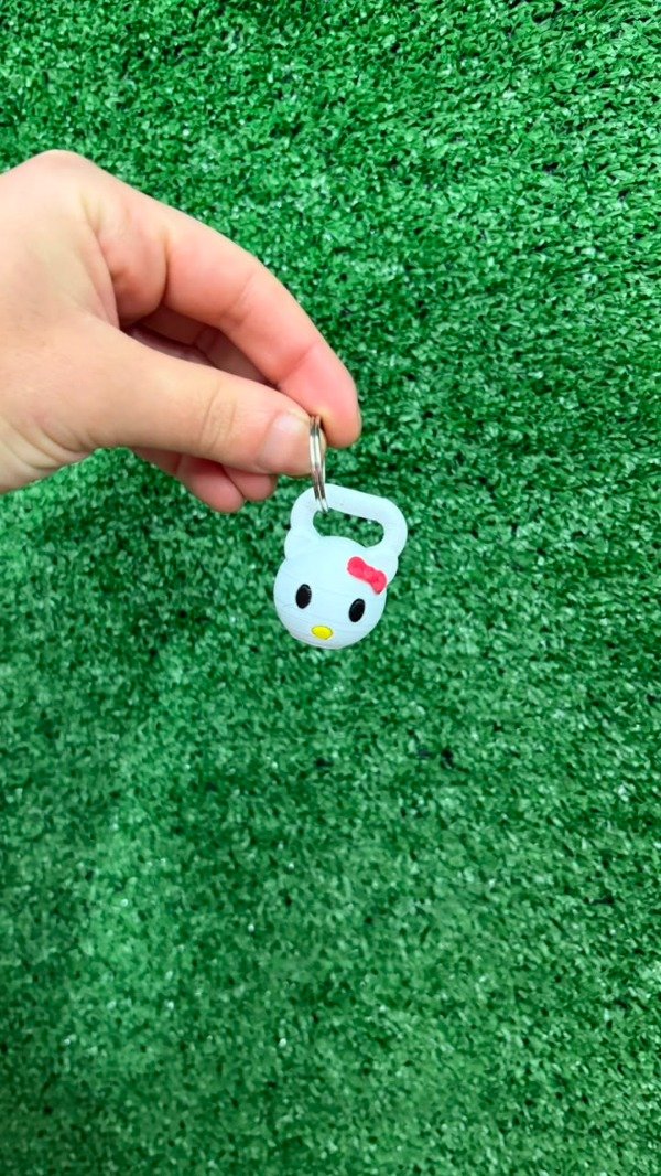 Producto - Llavero kettlebell KETTS - KITTY