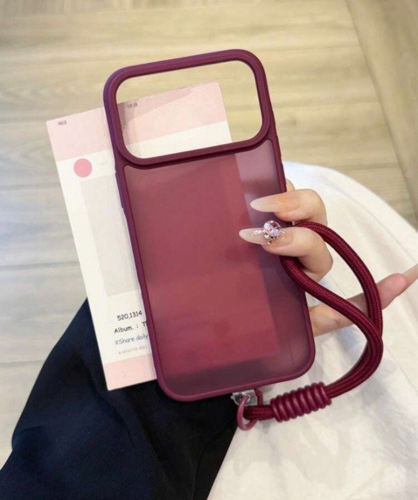 Producto - Case matte borravino