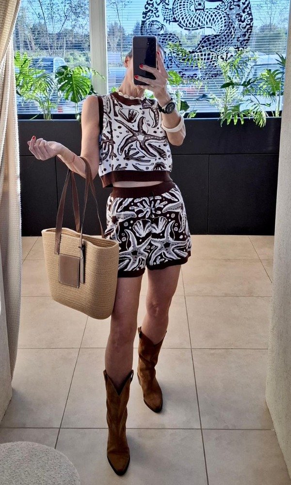 Producto - Set De Mar choco/beige