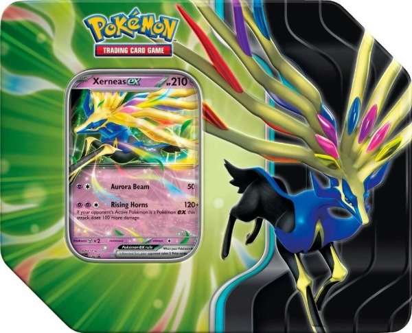 Producto - Scarlet and Violet: Azure Legends Tin - Xerneas ex