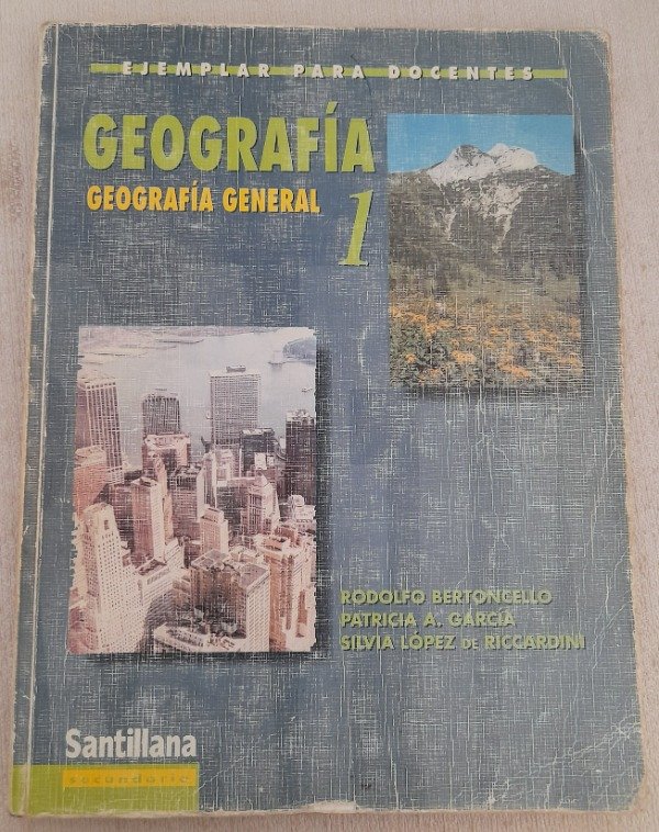 Producto - Geografía General 1 - Santillana Secundaria