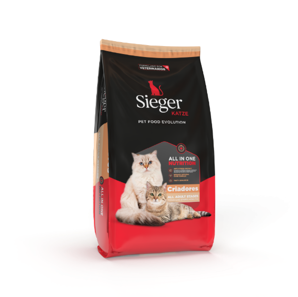 Producto - SIEGER KATZE All in One Criadores x 15 kg.