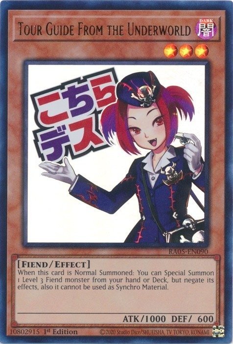 Producto - Tour Guide from the Underworld - Stamped - RA05-EN090