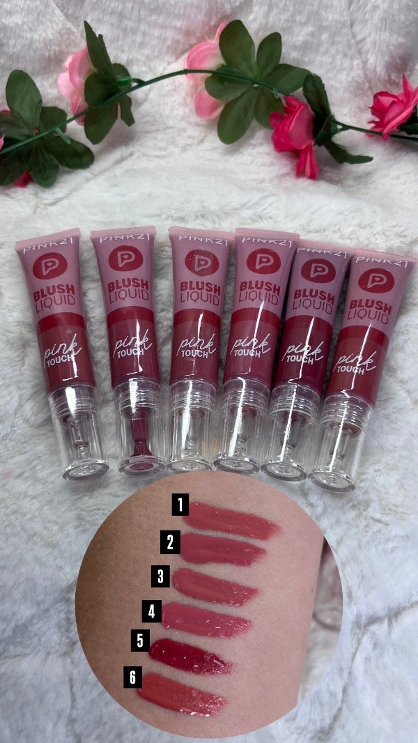 Producto - Rubor líquido en pomo touch pink21