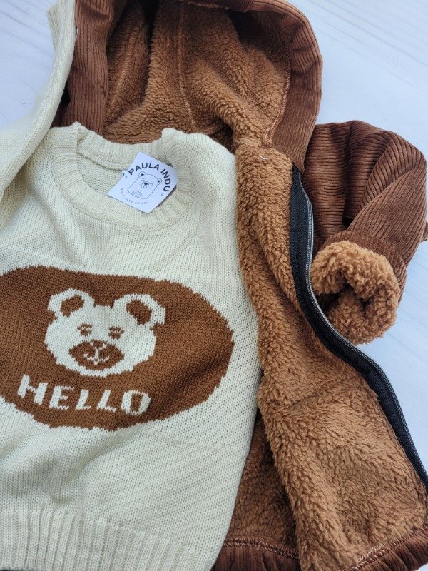 Producto - CAMPERA TEDDY CHOCO - transferencia 19.550 - 2