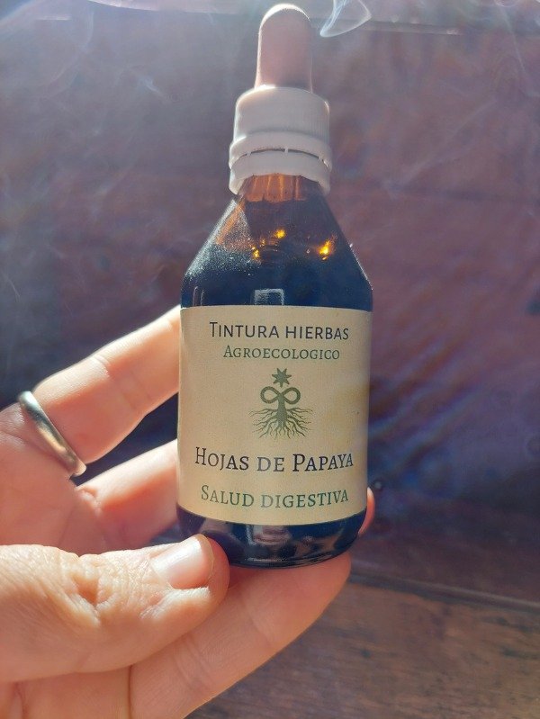 Producto - Tintura Madre Hojas de Papaya