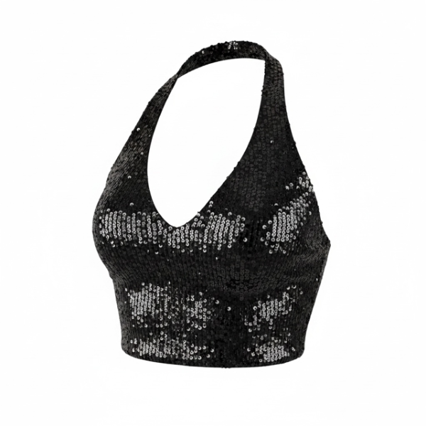 Producto - TOP HALTER NEGRO HAMBURGO 0244
