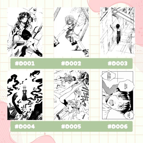 Producto - Evangelion // Postales foil - 4