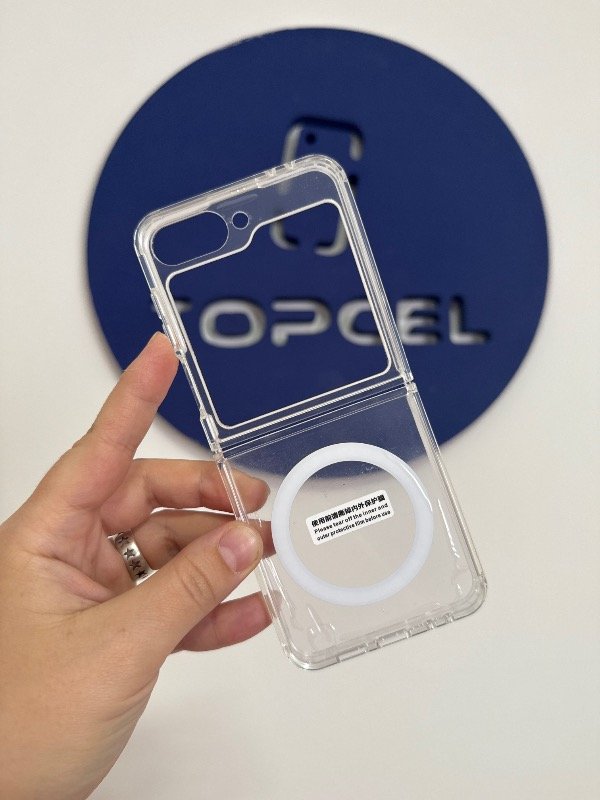 Producto - FUNDA CLEAR CASE MAGSAFE SAMSUNG Z FLIP 6