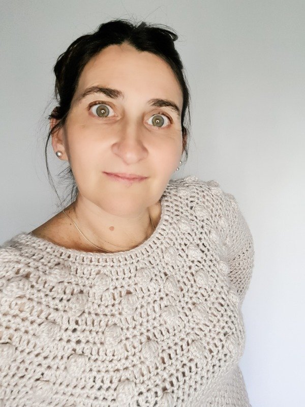 Producto - Guía de Tejido Suéter ANTONIETA - (Técnica Topdown)