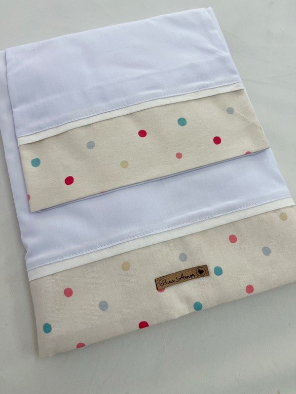 Producto - Sabanas funcional lunares beige