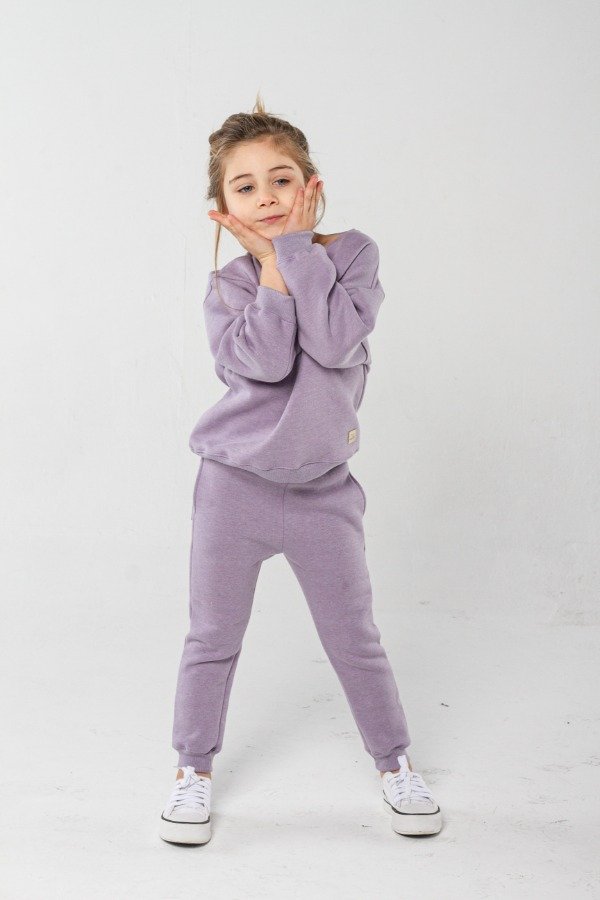 Producto - Conjunto de frisa lila