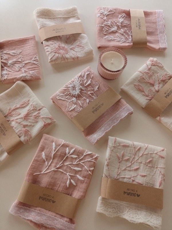 Producto - SET de toallas en Rosas