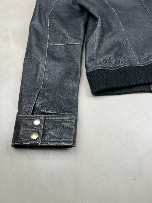 Producto - Leather Bomber Jacket - 13