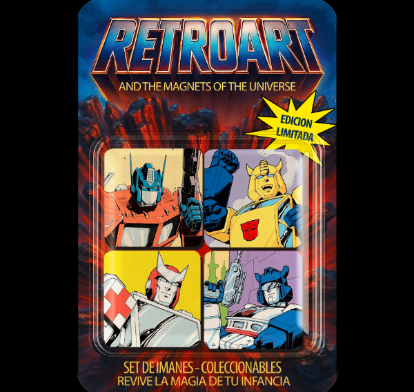 Producto - Set de Imanes Transformers