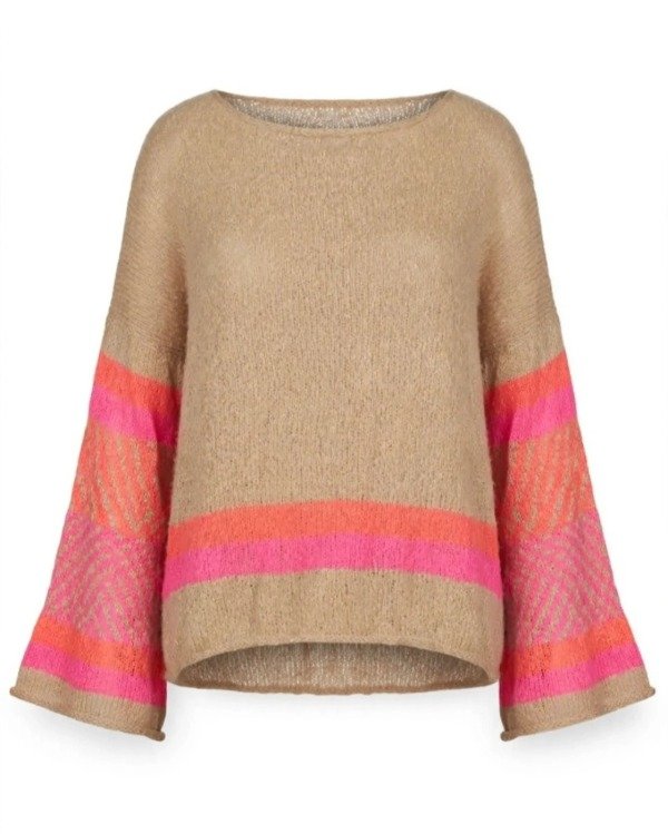 Producto - Sweater Mohair Prisma Fuccia