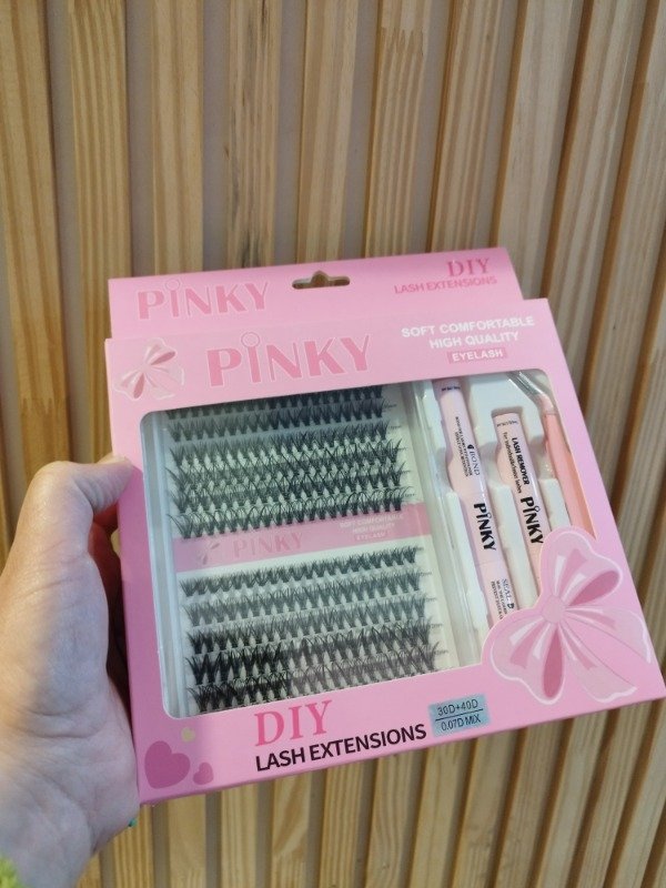 Producto - Pestañas Estilo Coreano con pegamento y removedor