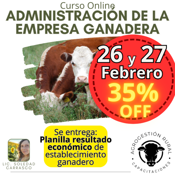 Producto - Curso online Administración de la Empresa Ganadera